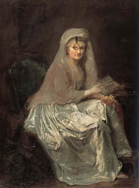 anna dorothea therbusch Self-Portrait Spain oil painting art